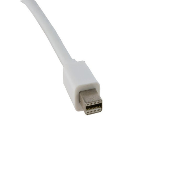 Адаптер Extradigital Apple Mini DisplayPort to DVI, 0.15m, 30 AWG, Gold, PVC